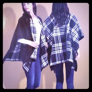 New Reversable Fleece Blanket Wrap